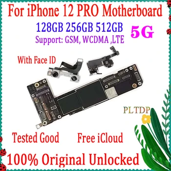 Preizkušen Za IPhone 12 Pro Motherboard Ne icloud Original Odklenjena Za IPhone 12 Pro Logic Odbor Podporo Update & 5G omrežja