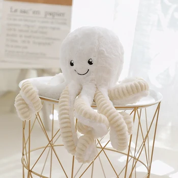 Lep Simulacije hobotnica Obesek Pliš Plišaste Igrače Mehko Živali Domov Dodatki Srčkan Živali Lutka Otrok Darila