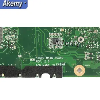 AK N56VZ/N56VM Prenosni računalnik z matično ploščo za ASUS N56VB N56VM N56VZ N56VJ N56V Test original mainboard GT650M-2G Podporo i3 i5, i7 Slike 1