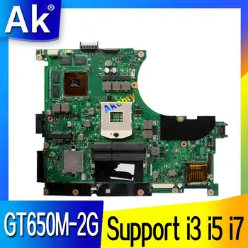 AK N56VZ/N56VM Prenosni računalnik z matično ploščo za ASUS N56VB N56VM N56VZ N56VJ N56V Test original mainboard GT650M-2G Podporo i3 i5, i7 Slike 3