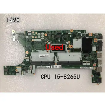 Uporablja Za Lenovo ThinkPad L490/L590 Prenosni računalnik z Matično ploščo Mainboard NM-B931 PROCESOR I5-8265U FRU 02DM284 Slike 0