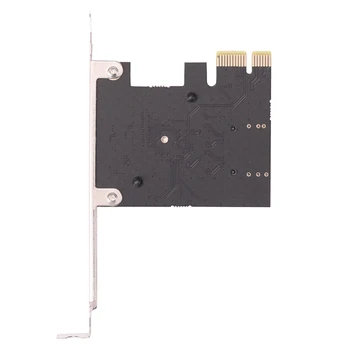 PCI Express SATA Kartica 4 Vrata Širitev Kartico Mini SAS Vmesnik Riser Card Pcie X1 2.0 Vmesnik 6Gbps Glava Komplet Slike 5
