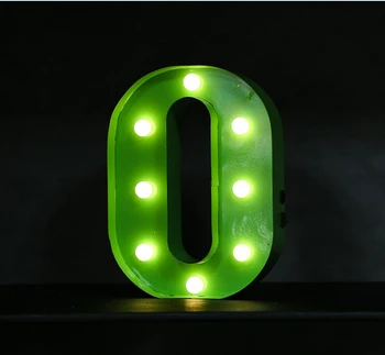 Dobra kakovost Črke LED Nadstrešek Prijavite se prižgejo Letnik abeceda Plastične črke svetlobe v Zaprtih prostorih Deration.