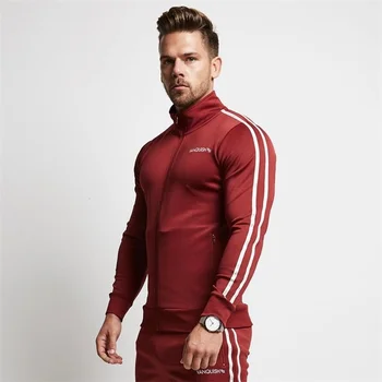 Majica Za Šport Mens Priložnostne Suknjič Kapičastih Pulover Usposabljanje Obrabe Fitnes