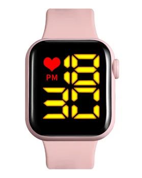 LED Watch Zapestnico Watch Ljubezen Nekaj Watch Fantje Dekleta Gledajo Ženske Gledajo Reloj De Mujer Relojes Ženska oglejte si Vroče Nove 2021 Slike 3