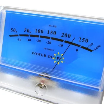 Klasična McIntosh Jezero, modro VU meter cev ojačevalnik DB meter ojačevalnik merilnik ravni spredaj audio moči meter glavo z osvetlitvijo Slike 0