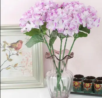 Eno majhno guelder umetne rože svilene rože visoko kakovost hydrangea doma dekoracijo cvet
