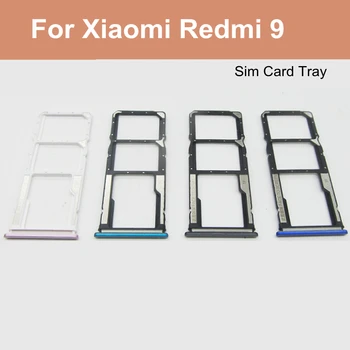 Za Xiaomi Redmi 9 Pladenj za Kartico Sim Reže Imetnik Nadomestnih Delov za Redmi 9 Kartica Sim