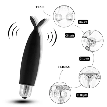 EXVOID G-spot Massager Bullet Vibrator iz Silikona Sex Shop Demon Vagine, Klitoris Stimulacije Sex Igrače Za Ženske Jajce Vibrator Slike 3