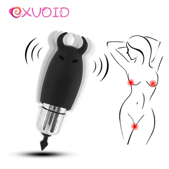 EXVOID G-spot Massager Bullet Vibrator iz Silikona Sex Shop Demon Vagine, Klitoris Stimulacije Sex Igrače Za Ženske Jajce Vibrator Slike 5