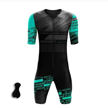 Za moške po Meri Sublimated Triatlon Jumpsuit Uniforme Kolo Jersey, Kolo Oblačila Design Dihanje Kolesarski Dres Triatlon Obleke Slike 4