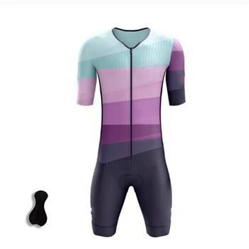 Za moške po Meri Sublimated Triatlon Jumpsuit Uniforme Kolo Jersey, Kolo Oblačila Design Dihanje Kolesarski Dres Triatlon Obleke Slike 5