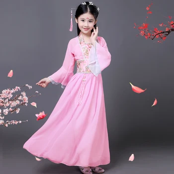 Otroški kostum fairy princess kostum Han Kitajci oblačila stolček boljše dekle ples kostum foto studio predstave