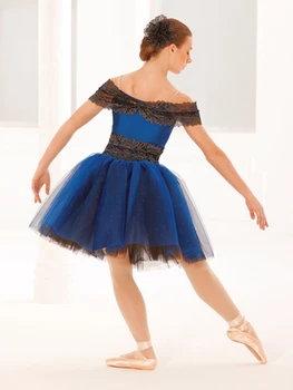 Plemenito Balet Tutu Profesionalna Balerina Obleko Otroci/Ženske Klasični Balet Ples Kostum za Otroka/Odraslega Ropa De Balet B-2412