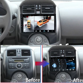 Za Nissan Latio Sončni N17 2011~2020 Avto Avdio Navigacija Gps Stereo Carplay DVR 360 Birdview Okoli 4G Android Sistem