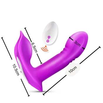 Brezžični daljinski upravljalnik za odrasle igrača ženski modni hlačke klitorisa vibrator sex igrača dildo stimulator klitorisa in G-spot massag