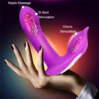 Brezžični daljinski upravljalnik za odrasle igrača ženski modni hlačke klitorisa vibrator sex igrača dildo stimulator klitorisa in G-spot massag Slike 3