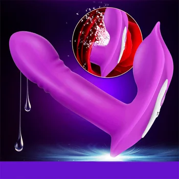 Brezžični daljinski upravljalnik za odrasle igrača ženski modni hlačke klitorisa vibrator sex igrača dildo stimulator klitorisa in G-spot massag Slike 4